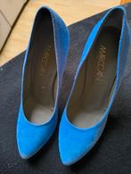 Marc Cain Pumps - Blauw Suede - Maat 41 - Zo Goed Als Nieuw, Pumps, Marc Cain, Blauw, Ophalen of Verzenden
