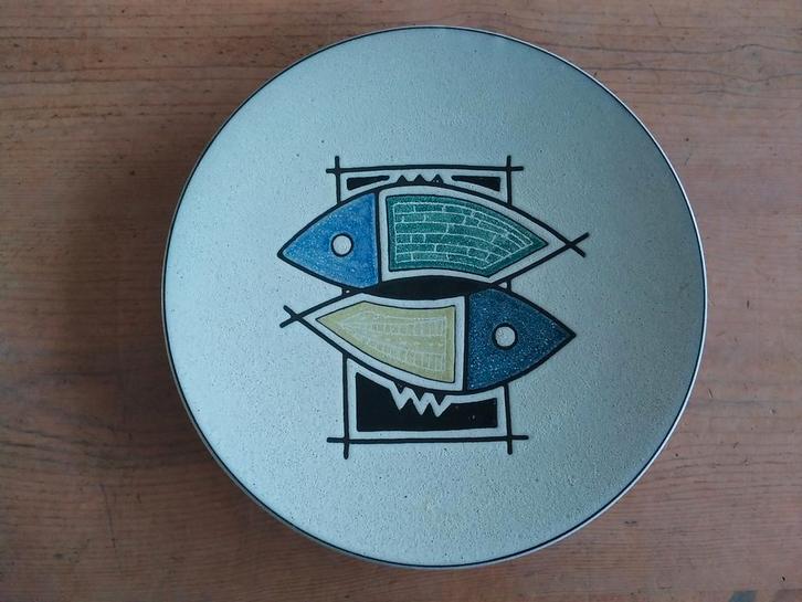 Sierbord vissen jaren '50/'60, Antiek en Kunst, Antiek | Wandborden en Tegels, Verzenden