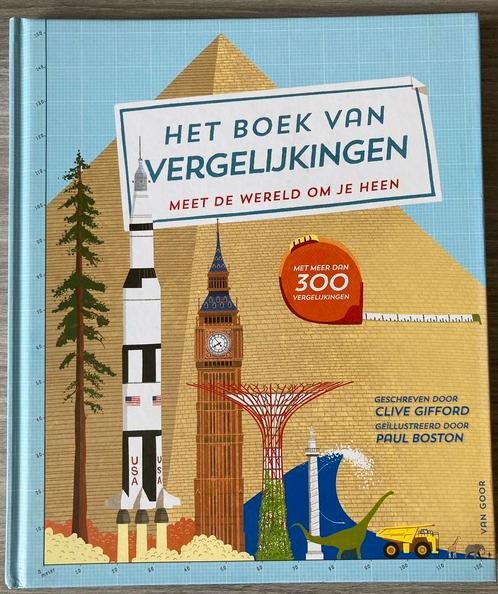 Het boek van vergelijkingen - Gliff Gifford & Paul Boston, Boeken, Kinderboeken | Jeugd | onder 10 jaar, Zo goed als nieuw, Ophalen of Verzenden