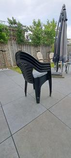 mooie set tuinstoelen (4x), merk progarden, Tuin en Terras, Ophalen, Kunststof, Gebruikt, Stoel