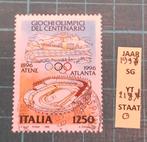 ITALIE JAAR 1996 SPELEN ATLANTA YT 2181, Postzegels en Munten, Verzenden, Gestempeld