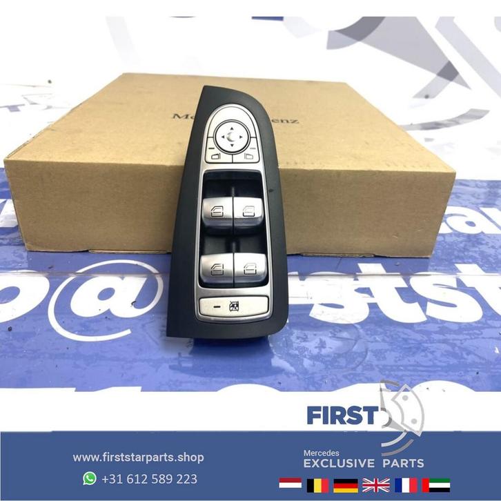 W205 W213 RAAM BEDIENING SCHAKELAAR Mercedes C + E Klasse 20, Auto-onderdelen, Dashboard en Schakelaars, Mercedes-Benz, Gebruikt