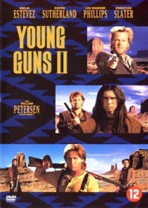 Young Guns 2 - Emilio Estevez e.a. - 1990, Cd's en Dvd's, Dvd's | Avontuur, Zo goed als nieuw, Vanaf 12 jaar, Ophalen of Verzenden