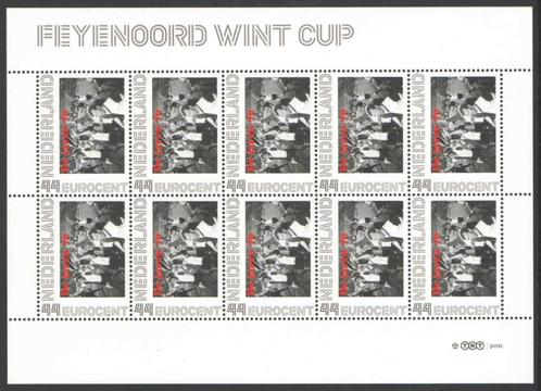 Nostalgie op Postzegels Jaren '70: Feyenoord wint de Cup, Postzegels en Munten, Postzegels | Nederland, Postfris, Na 1940, Ophalen of Verzenden