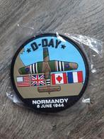 Patch 3D PVC D-Day 4 soorten, Embleem of Badge, Amerika, Overige soorten, Ophalen of Verzenden