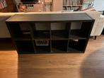 Open kast zwart, KALLAX, Ophalen, Kunststof, Gebruikt, 100 tot 150 cm