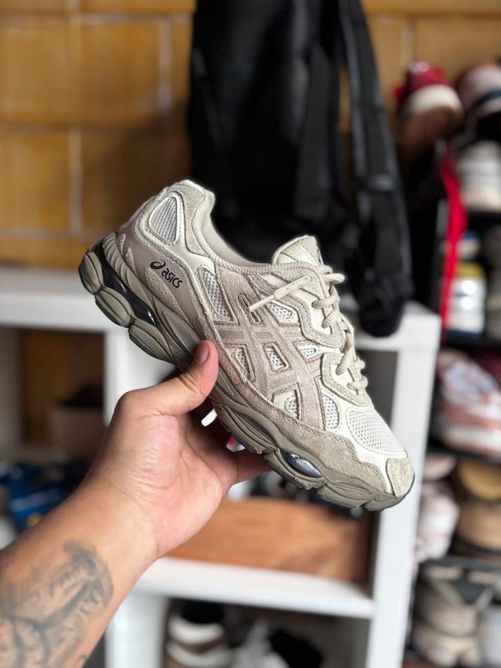 Asics Gel-Nyc Cream Putty 40.5, Kleding | Dames, Schoenen, Zo goed als nieuw, Sneakers of Gympen, Beige, Ophalen of Verzenden