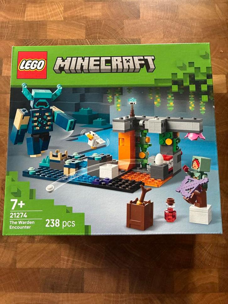 LEGO Minecraft 21274 The Warden Encounter - Nieuw!, Kinderen en Baby's, Speelgoed | Duplo en Lego, Nieuw, Lego, Complete set, Ophalen of Verzenden