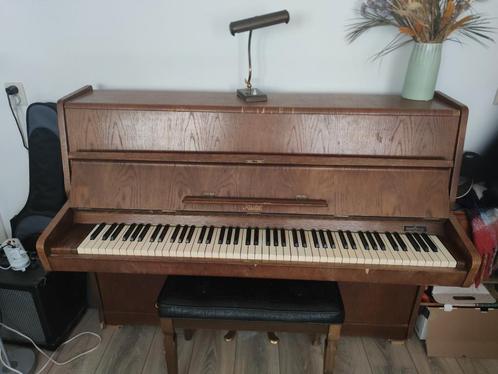 Piano Goldschmeding, Muziek en Instrumenten, Piano's, Gebruikt, Piano, Bruin, Ophalen
