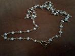 Gouden parel ketting., Verzenden, Goud, Ketting
