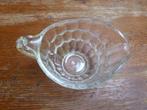 Art deco persglazen melkkannetje, luxval – ecailles, Antiek en Kunst, Antiek | Glas en Kristal, Ophalen of Verzenden