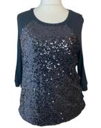 Verpass feestelijk chique zwart shirt 44, Kleding | Dames, Grote Maten, Verzenden, Nieuw, Zwart, Trui of Vest