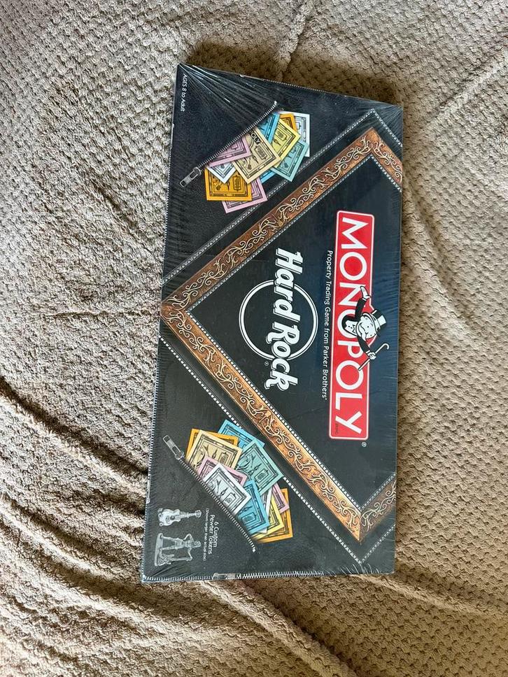 Monopoly Hard Rock Edition – Geseald & Zeldzaam!, Hobby en Vrije tijd, Gezelschapsspellen | Bordspellen, Nieuw, Ophalen of Verzenden
