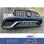 W253 C253 FACELIFT GLC63 AMG VOORBUMPER COMPLEET MAT GRIJS M, Gebruikt, -, Voor, Ophalen of Verzenden