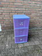 Kunststof ladekastje, Huis en Inrichting, Kasten | Ladekasten, Ophalen, Minder dan 100 cm, 25 tot 50 cm, Minder dan 50 cm