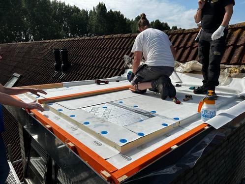Dakrenovaties, isoleren, koepels en sparingen, Doe-het-zelf en Verbouw, Dakpannen en Dakbedekking, Nieuw, Dakleer, Overige materialen