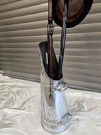 Vintage paraplubak met bolhoed en wandelstok, Antiek en Kunst, Ophalen of Verzenden