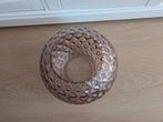 Mooie ronde Lila Riverdale Vaas glas , bolvaas, Overige kleuren, Ophalen of Verzenden, Minder dan 50 cm, Glas