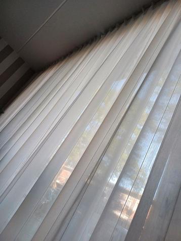 Vitrages kleur wit Breedte 5.00 cm hoog 2.55 cm  beschikbaar voor biedingen