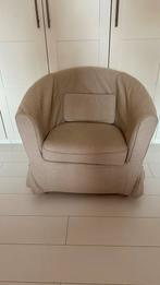 Ikea Tullsta Fauteuil - Lofallet Beige, Huis en Inrichting, Ophalen, Gebruikt, Minder dan 75 cm, Stof