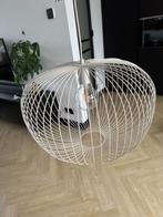 KARWEI hanglamp Vic XL beige 32xØ48cm incl bolletje, Huis en Inrichting, Lampen | Hanglampen, Ophalen, Zo goed als nieuw, Metaal