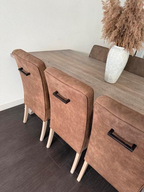 Eetkamerstoelen, Huis en Inrichting, Stoelen, Zo goed als nieuw, Vijf, Zes of meer stoelen, Overige kleuren, Ophalen of Verzenden
