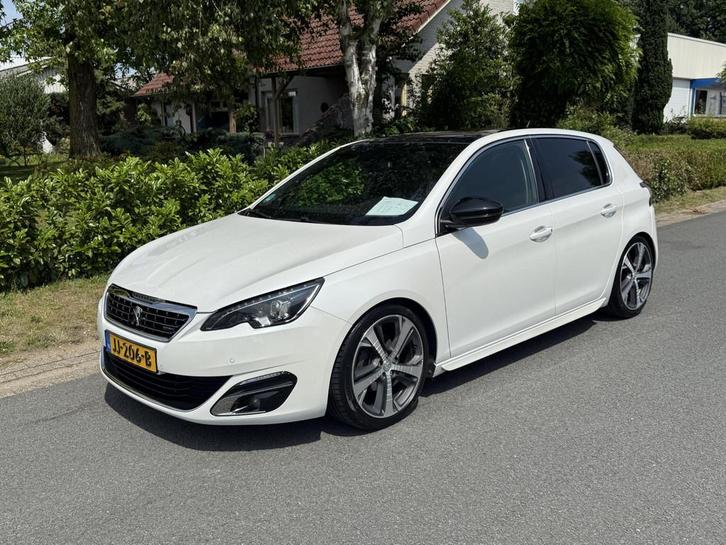 Peugeot 308 1.2 130PK GT-line•Pano•Trekhaak, Auto's, Peugeot, Bedrijf, Te koop, ABS, Achteruitrijcamera, Airbags, Airconditioning