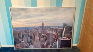 Ikea New York Schilderij/canvas poster als nieuw. skyline beschikbaar voor biedingen