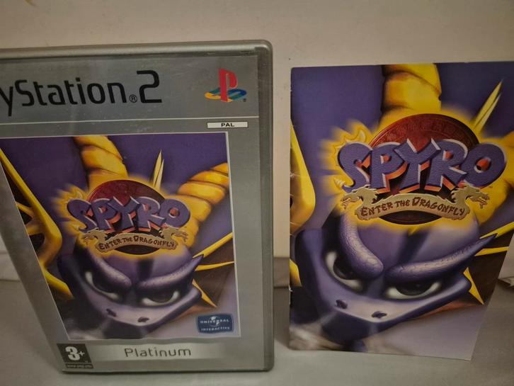 Spyro Enter the Dragonfly ps2, Spelcomputers en Games, Games | Sony PlayStation 2, Zo goed als nieuw, Avontuur en Actie, 1 speler