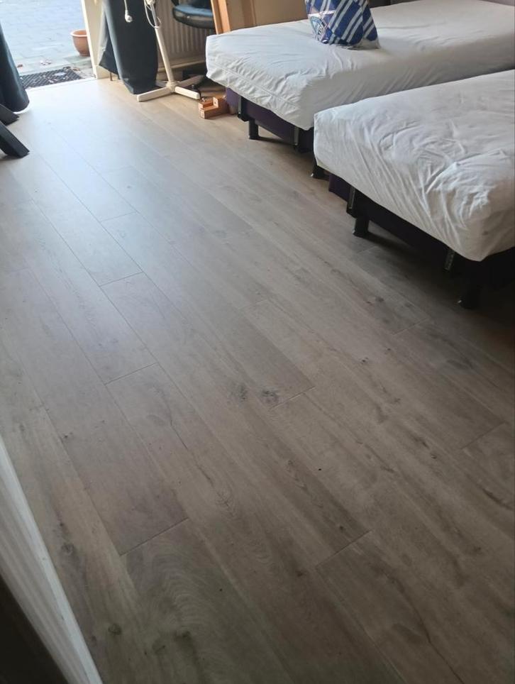 Quick Step laminaat vloer - Zelf verwijderen, Doe-het-zelf en Verbouw, Vloerdelen en Plavuizen, Zo goed als nieuw, Laminaat, Kunststof