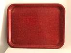 Dienblad rood Primofol, Huis en Inrichting, Woonaccessoires | Dienbladen, Ophalen of Verzenden, Gebruikt, Rechthoekig, Kunststof