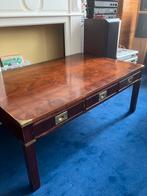 Gerestaureerde Antieke tafel met koperbeslag, Antiek en Kunst, Ophalen