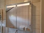 Dansani Mido spiegelkast 80x70cm met 220V & led verlichting, Ophalen, Spiegelkast, 50 tot 100 cm, Zo goed als nieuw