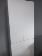 SMÅSTAD / PLATSA Kledingkast wit met 4 lades, Ophalen, Zo goed als nieuw