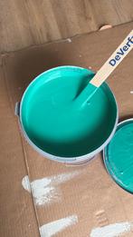 Sigma muurverf 5 liter Turquoise NIEUW, Ophalen, 5 tot 10 liter, Nieuw, Verf