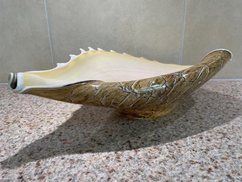 Jozefina Krosno schelpschaal. Vintage, Antiek en Kunst, Antiek | Glas en Kristal, Ophalen of Verzenden