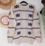 SALE Vintage wollen trui vest noors norway ijslandse 80s, Kleding | Dames, Niet ingevuld, Maat 42/44 (L), Niet ingevuld, Ophalen of Verzenden