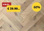 Visgraat parket voor € 39.90 /m² ! - STOCKVERKOOP, Doe-het-zelf en Verbouw, Vloerdelen en Plavuizen, Nieuw, Minder dan 50 cm, 10 m² of meer