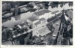 2 kaarten Giessen-Nieuwkerk Klm Luchtfoto Coop Landbouw vere, Verzamelen, Ansichtkaarten | Nederland, Verzenden, 1920 tot 1940