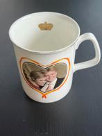 Mok Willem-Alexander en Maxima., Ophalen of Verzenden, Zo goed als nieuw, Servies