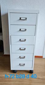 Stalen ladekastje, Huis en Inrichting, Kasten | Ladekasten, Ophalen, Minder dan 50 cm, Gebruikt, Minder dan 100 cm
