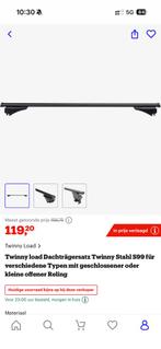 Twinny Load dakdragers, Auto diversen, Dakdragers, Ophalen of Verzenden, Zo goed als nieuw
