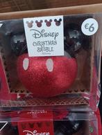 Disney mooie grote kerstballen setje Mickey en Minnie, Ophalen of Verzenden, Zo goed als nieuw
