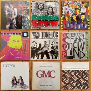 Hiphop Rap Old Skool jaren 80 OG origineel vinyl LP & 12" 7" beschikbaar voor biedingen