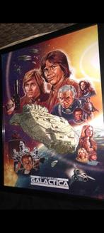 Battlestar galactica, Ophalen of Verzenden, A1 t/m A3, Rechthoekig Staand, Film en Tv