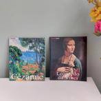 Twee mini kunstgidsen over  Leonardo da Vinci en Cézanne, Ophalen of Verzenden, Zo goed als nieuw