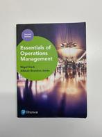 Essentials of Operations Management, Boeken, Studieboeken en Cursussen, Ophalen of Verzenden, Nigel Slack, Alistair Brandon-Jones