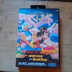 World of illusion starring Mickey Mouse And Donald duck, Spelcomputers en Games, Avontuur en Actie, Verzenden, 2 spelers, Zo goed als nieuw