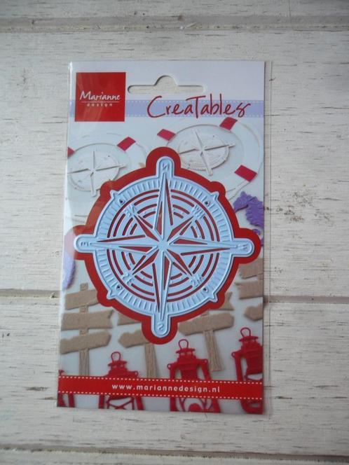 Marianne Design - Die - CreaTables - Compass - LR0534, Hobby en Vrije tijd, Kaarten | Zelf maken, Nieuw, Pons of Mal, Overige thema's
