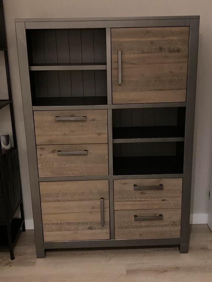 Buffetkast / wandkast 112x40x167 cm, Huis en Inrichting, Kasten | Buffetkasten, Gebruikt, 150 tot 200 cm, 100 tot 150 cm, 25 tot 50 cm